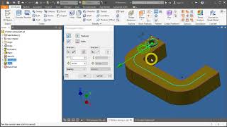 Creating Patterns and Mirror in Autodesk Inventor
