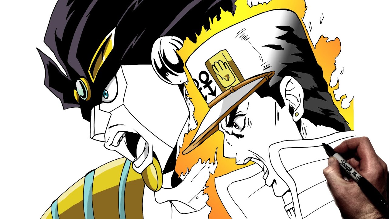 Star Platinum:Za Warudo!  Jojo anime, Jojo's bizarre adventure