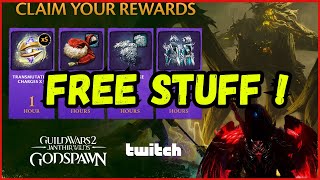 Don't MISS OUT on Twitch Drops for free Rewards | Guild Wars 2
