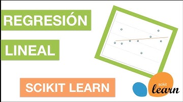 REGRESIÓN LINEAL - SCIKIT LEARN | #14 Curso Machine Learning con Python