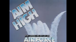 U.S. AIR FORCE THUNDERBIRDS  F-16 FIGHTING FALCON ERA 23054