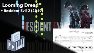 Looming Dread - Resident Evil 2 (Remake) OST (Piano Tutorial) chords