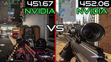 Nvidia Drivers 451.67 vs 452.06 test in Call of Duty Warzone GTX 1660 Ti (Performance Comparison)