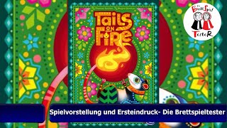 Tails on Fire von HeidelBÄR Games-Spielvorstellung mit Ersteindruck- Brettspiel-Die Brettspieltester
