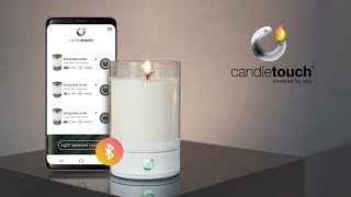 Candle Touch™- The First Smart, Connected, Real-Flame Candle