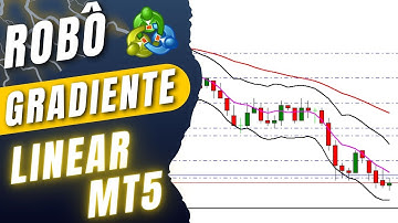 💰 SAIUUU!!! O Novo ROBÔ de Gradiente Linear para META TRADER 5!!!