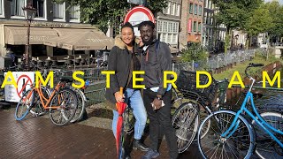 Rainy Amsterdam but a Warm Welcome   With Anna Acheampong