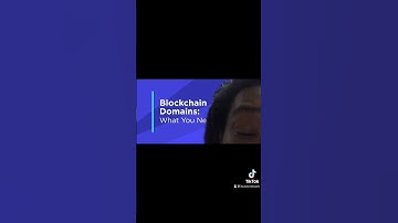 I JUST BOUGHT SOME BLOCKCHAIN DOMAINS