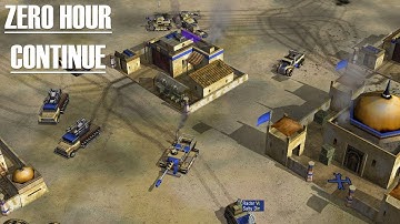 Zero Hour Continue Mod - GLA Salvage General VS Brutal AI / Salty Airspace