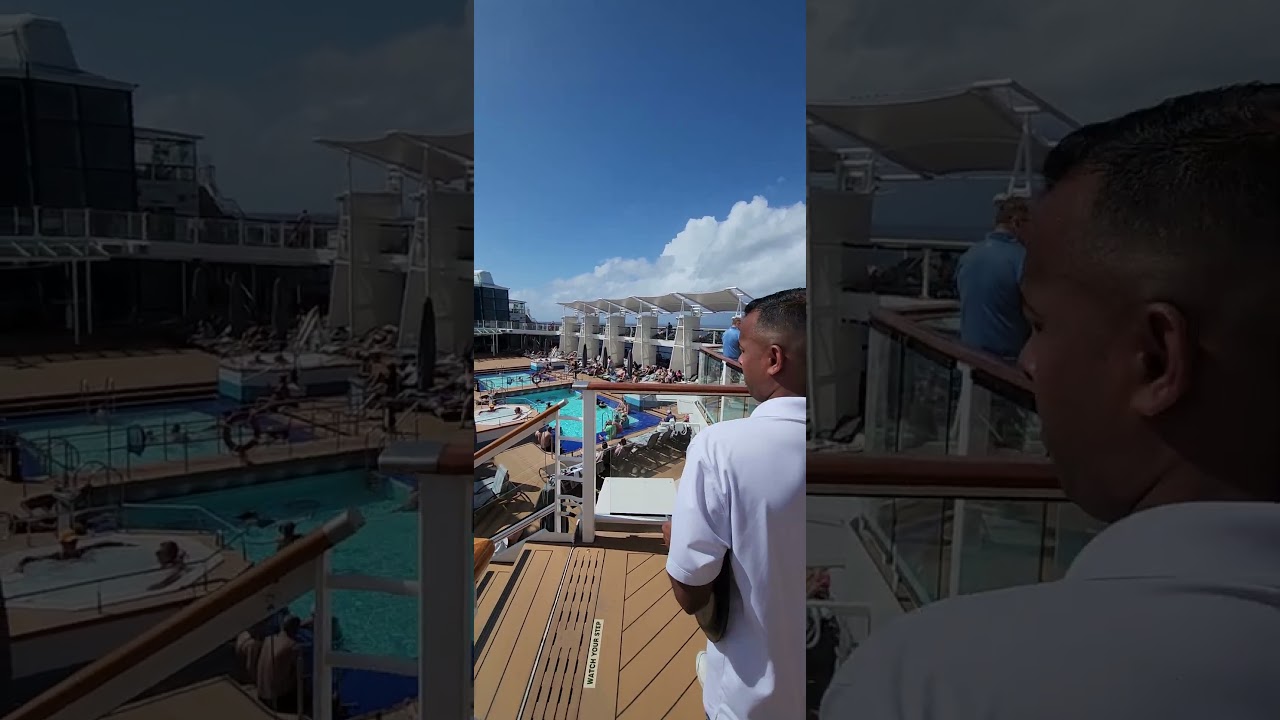 On board Celebrity Silhouette #cruisingvacation #seaday #deck12