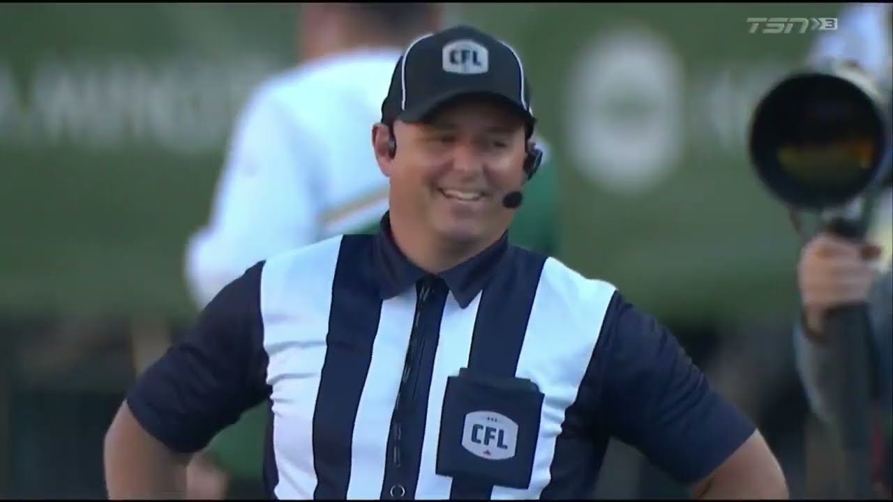 CFL Funny Ref Moments (Compilation)