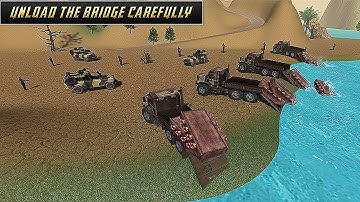 American Army Bridge Builder - Android Gameplay
