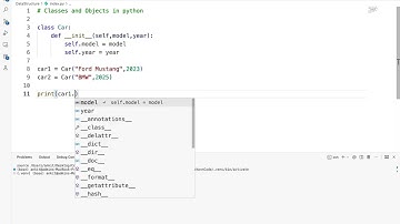 Classes and Objects in Python | Object Oriented Programming in Python
