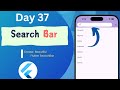 How to Add Search Bar in AppBar in Flutter || Flutter Search Bar