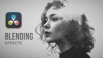 3 CREATIVE Blending Effects in Davinci Resolve | Video Editing Tutorial 