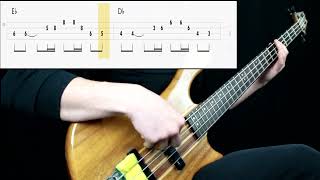 Four Tops - Bernadette (Bass Only) (Play Along Tabs In Video)