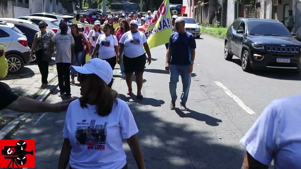 Em ato no Cardoso Fontes, servidores da rede federal exigem reajuste, concurso, carreira