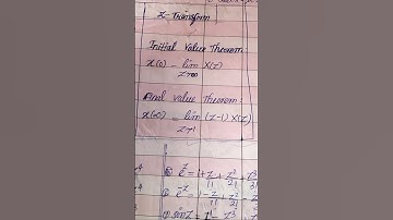 initial and final value theorem for Z Transform#signals and systems#gate ece# trb poly ece
