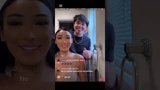 Bri Olsen with Santos Thursday TikTok live video vlog new Brianna Olsen