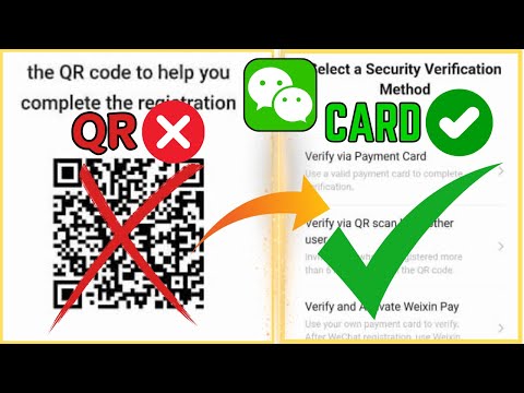 CREATE WECHAT ACCOUNT