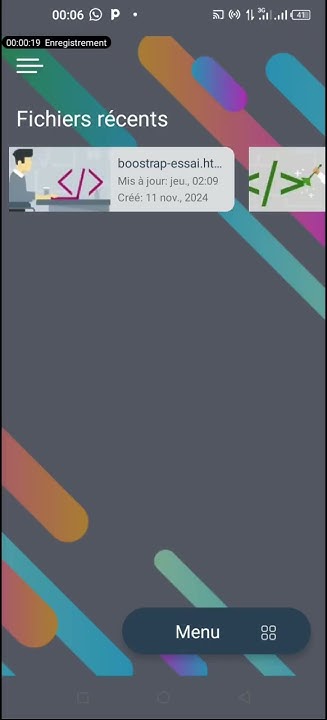 Un petit projet avec Boostrap, Html et Css #code #education # ...