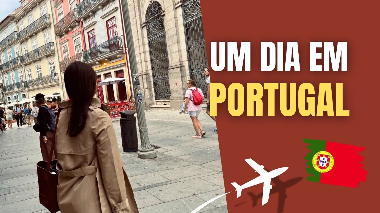 Um dia da minha vida em Portugal 🇵🇹✨