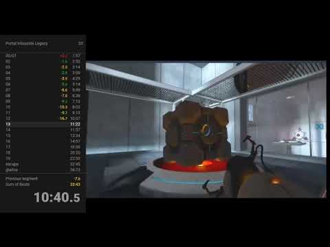 Portal 1 (previous PB) 35:33 (console)