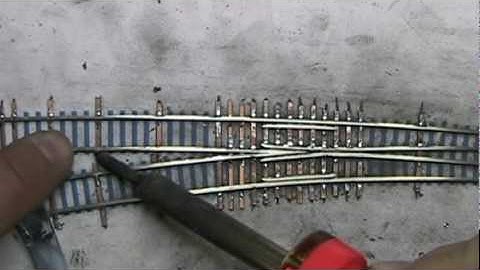 Building a Custom Curved Turnout: Part 14