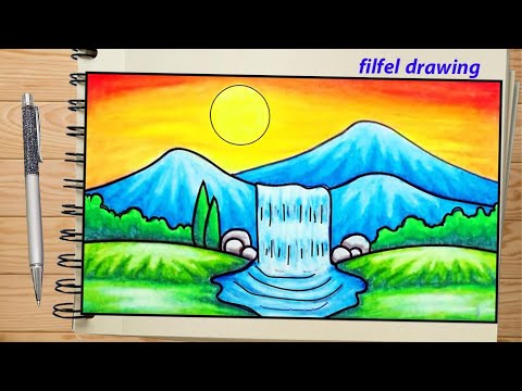 Nature Drawing with Pencil Colour: Here're Some Great Ideas to Make Drawing  Fun for Kids