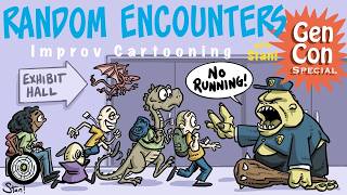 Random Encounters: Improv Cartooning (Episode 156)
Whats improv cartooning? Using random encounter tables, a die rolling app, and audience participation to select some characters/creatures and the situations theyll be in ... and whatever the result is, Stan! will draw!
00:00 Countdown
00:28 Intro
07:10 Beholder + Cosplay
39:42 Hobbit + TSR Castle
01:08:23 Umber Hulk + TPK
01:38:13 Outro
Sounds like fun, right?
You can also find Stan! online at:
The Home of All Things Stan! ... http://stannex.com
Patreon: https://www.patreon.com/stannex
Instagram: https://www.instagram.com/stannex/
Facebook: https://www.facebook.com/stannex
Bluesky: https://bsky.app/profile/stannex.bsky.social Random Encounters: Improv Cartooning (Episode 156)