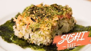 The perfect dish to bring your next beach day or get together.
ingredients •3 cups rice, cooked •furikake •1 lb. imitation crab
meat, finely chopped •3/4 ...