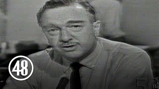 Cronkite breaks news of President Kennedy's death