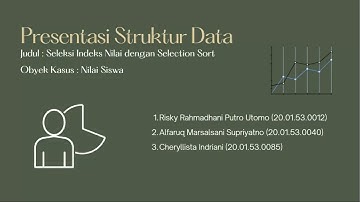 SELEKSI INDEKS NILAI DENGAN SELECTION SORT || STRUKTUR DATA || TI-UNISBANK-2021