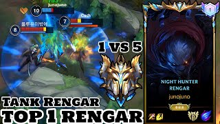 Wild Rift Rengar - Top 1 Rengar Gameplay Rank Sovereign