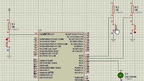 Simulación PIC 16F887 con Proteus