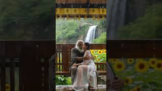 Download Lagu Rainy Day Comfort: An Old Man and Young Woman Find Solace by a Waterfall MP3 Download Lagu Rainy Day Comfort: An Old Man and Young Woman Find Solace by a Waterfall MP3