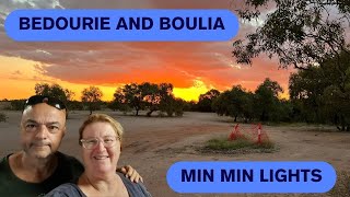 Travelling Australia in the Summertime  BEDOURIE AND BOULIA  Min Min Light Encounter