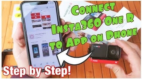 Insta360 One R: How to Setup / Connect to App (Step by Step on iPhone