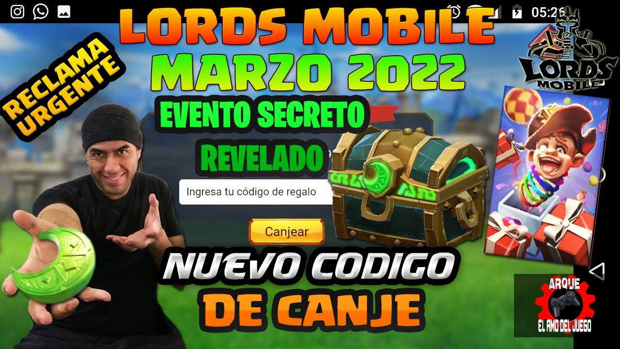 Lords Mobile - E aí, Lordes e Ladies! (≧ω≦)ゞ Hora do DESAFIO SEMANAL! 💪 No  desafio de hoje, vamos divulgar o código de 2.000 Gemas com 100 usos, assim  que a meta