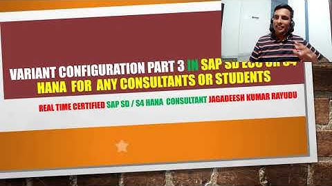 IPHONE 15 as example for Variant configuration part 3 in sap sd ecc or s4 hana  for consultants