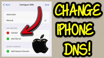 How to Change DNS in iPhone (WiFi and Cellular Data)
