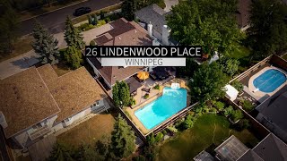 Stunning Home with Amazing Backyard Pool - 26 Lindenwood Place, Winnipeg, Manitoba