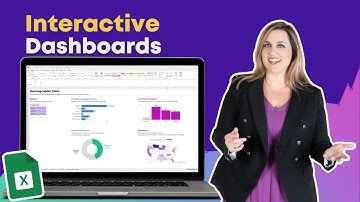How to Make Interactive Dashboards in Excel (30-min demo & files to download)