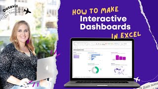How to Make Interactive Dashboards in Excel (30-min demo & files to download)