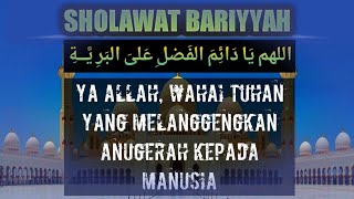 sholawat bariyyah (lirik latin arti)