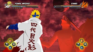 PERTARUNGAN MINATO NAMIKAZE VS KURAMA & OBITO | Naruto Storm 3 #3