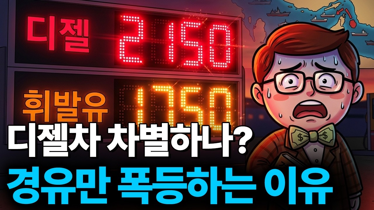 디젤차가 무슨 죄? 휘발유보다 경유가 폭등하는 이유, 오른 경유값이 우리집 가계에 미치는 영향