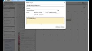 How to create a calendar event in Blackboard