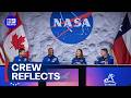 Artemis II crew reflect on historic moon journey | 9 News Australia