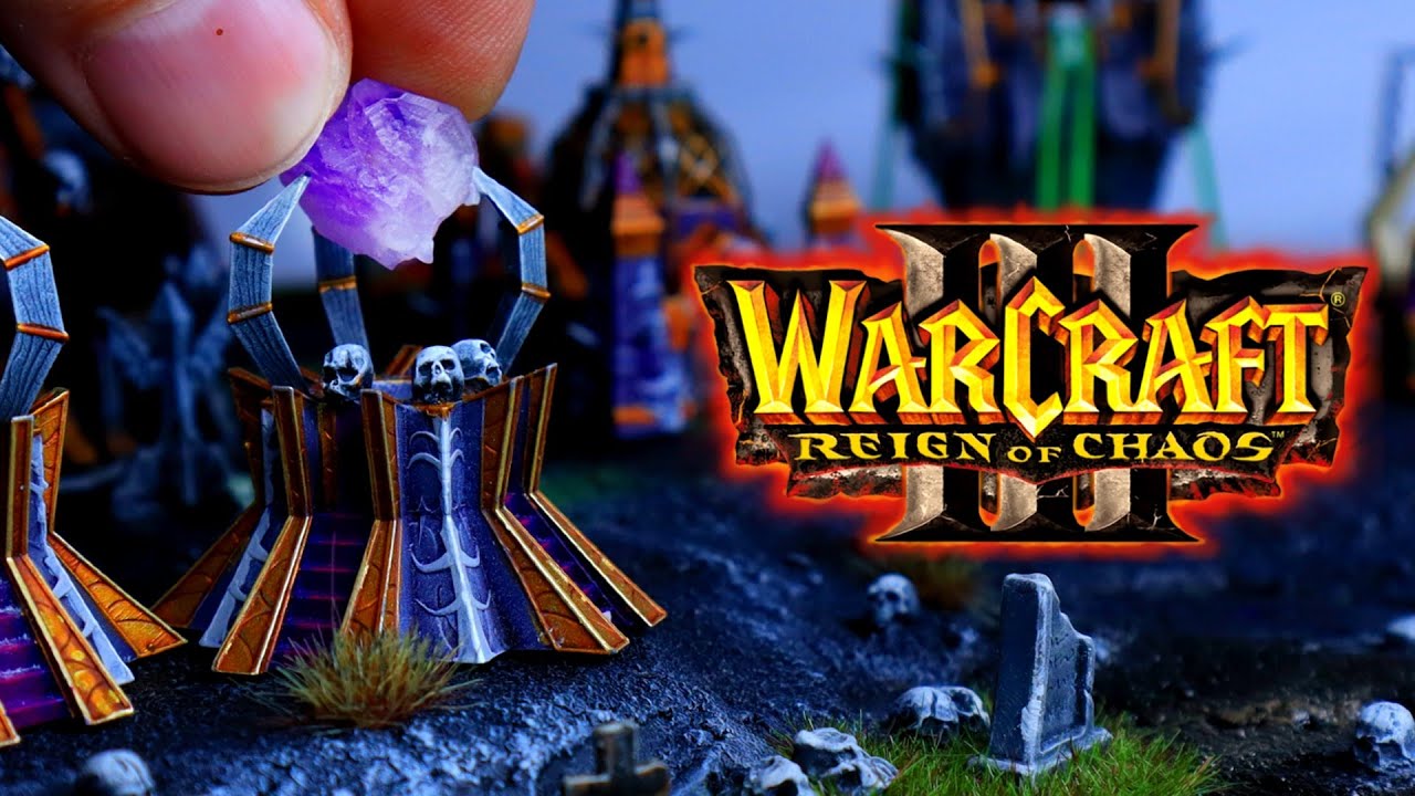 Crafting the Ultimate WarCraft 3 Diorama - Undead